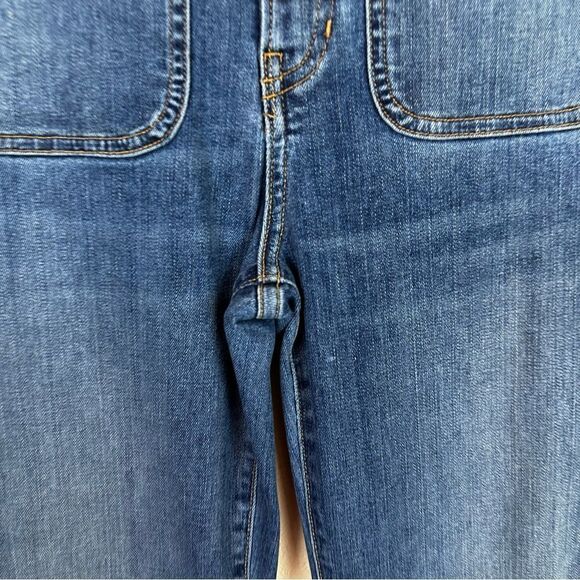 Veronica Beard Flare Pocket Jeans Florence High Rise Denim Size 32 - Picture 5 of 9
